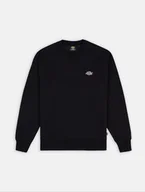 Bluzy męskie - felpa uomo dickies summerdale sweatshirt - dk0a4y6q black - miniaturka - grafika 1