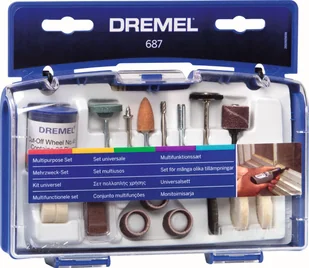 Dremel Zestaw uniwersalny (687) 26150687JA - Materiały ścierne - miniaturka - grafika 5