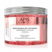 Kosmetyki do kąpieli - APIS NATURAL COSMETICS APIS, Sól do kąpieli nawilżająca z ekstraktem z arbuza i melona, 650 g - miniaturka - grafika 1