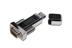 Digitus Konwerter USB1.1 / RS232 Serial (DB9 m) PL-2303HX DA-70155 (DA-70155-1) - Kable komputerowe i do monitorów - miniaturka - grafika 2