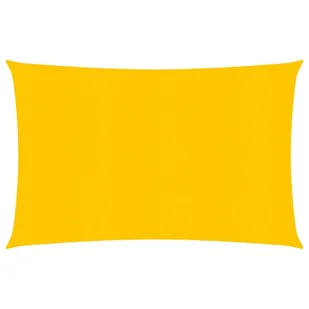 Żagiel przeciwsłoneczny, 160 g/m², żółty, 4x5 m, HDPE Lumarko! - Parasole ogrodowe - miniaturka - grafika 1