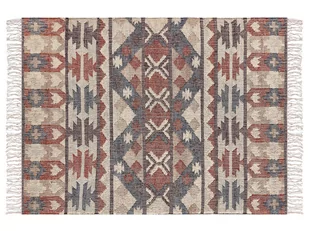 Dywan z juty 160x230 cm wielokolorowy KALFA - Dywany - miniaturka - grafika 1
