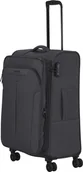 Walizki - Walizka Średnia Poszerzana Travelite Croatia 67 Cm Szara - miniaturka - grafika 1
