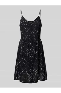 Sukienka casualowa z lejącego materiału ze wzorem na całej powierzchni model TALA - Pieces - Sukienki - miniaturka - grafika 1