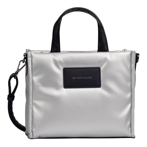 TOM TAILOR Patti Shopper męski, srebrny, S, Modny