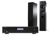 Zestawy stereo - Rotel A12 MkII (czarny) + Tesi 5 (czarny) - miniaturka - grafika 1