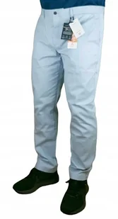 Spodnie Tommy Hilfiger Bleecker chino - MW0MW26619 oryg. błękitne - W40/L30 - Spodnie męskie - miniaturka - grafika 1