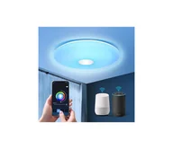 Lampy sufitowe - Aigostar - LED RGB Ściemnialny plafon 18W/230V śr. 34 cm Wi-Fi - miniaturka - grafika 1