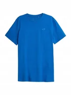 Koszulki męskie - KOSZULKA 4F męska NOSH4-TSM003B-36S niebieska T-SHIRT S - miniaturka - grafika 1