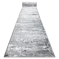 Dywany - Chodnik DYWANY ŁUSZCZÓW Strukturalny MEFE 6184 dwa poziomy runa ciemnoszary 70 cm, 70x870 cm - miniaturka - grafika 1