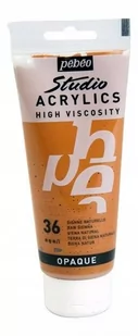 STUDIO ACRYLICS Farba akrylowa PEBEO 100ML RAW SIE - Farby i media malarskie - miniaturka - grafika 1