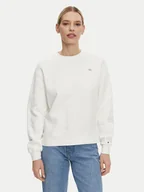 Bluzy damskie - Tommy Hilfiger Bluza WW0WW45980 Écru Regular Fit - miniaturka - grafika 1