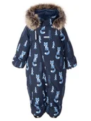 Kombinezony dla dzieci - Chłopięcy kombinezon zimowy w liski granatowy Lenne r.68 - miniaturka - grafika 1