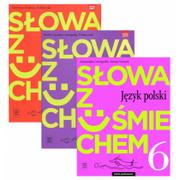 Podręczniki dla szkół podstawowych - Słowa z uśmiechem. Jezyk polski. Podręcznik Literatura i kultura, podręcznik Nauka o języku i ortografia i zeszyt ćwiczeń dla klasy 6 szkoły podstawowej - miniaturka - grafika 1