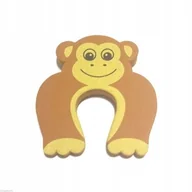 Zabezpieczenia dla dzieci - STOPER BLOKADA DRZWIOWA DO DRZWI KLIN ODBOJNIK OCHRONA PALCÓW DZIECI małpka - miniaturka - grafika 1