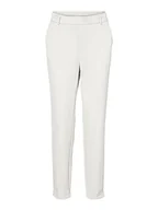 Spodnie damskie - VERO MODA Vmmaya Mr Loose Solid Pant Noos spodnie damskie, Snow White, S x 32L - miniaturka - grafika 1
