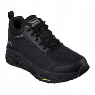 Buty sportowe męskie - Buty męskie Skechers Arch Fit Road Walker Pyles Peak black 43 Eu - miniaturka - grafika 1