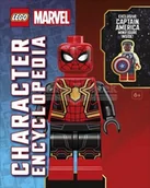 Pozostałe książki - LEGO Marvel Character Encyclopedia: With Exclusive Captain America Minifigure - miniaturka - grafika 1