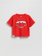 Bluzki dla niemowląt - Reserved - T-shirt Auta - czerwony - miniaturka - grafika 1