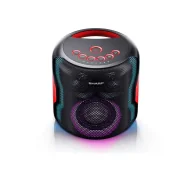 Głośniki przenośne - Sharp PS-921 65W Bluetooth Czarny - miniaturka - grafika 1