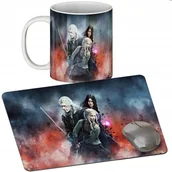 Podkładki pod mysz - Zestaw Kubek + Podkładka - Wiedźmin Witcher - Prezent Wiele Wzorów + Imię - miniaturka - grafika 1