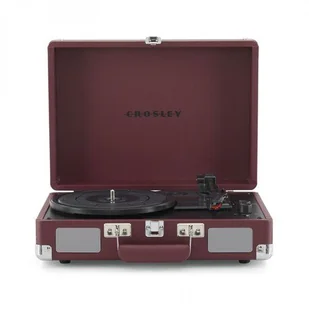 Crosley Crusier Deluxe BT burgundowy - Gramofony - miniaturka - grafika 1
