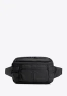 Nerki - Nerka męska z ochroną RFID czarna - miniaturka - grafika 1