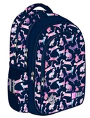 Plecaki szkolne i tornistry - St. Majewski Plecak 4-komorowy BP-58 Kosmiczne Koty - miniaturka - grafika 1