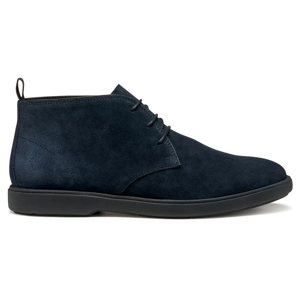 Geox Męskie buty U SPHERICA EC17 Ankle Boot, granatowe, 43 EU, grantowy, 43 EU