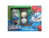 Perfumy dla dzieci - BI-ES Zestaw Smerfy Piłkarz i Papa Smerf (Sól do kąpieli 30 g+Kule do kąpieli 2 szt+Żel 250 ml) - miniaturka - grafika 1