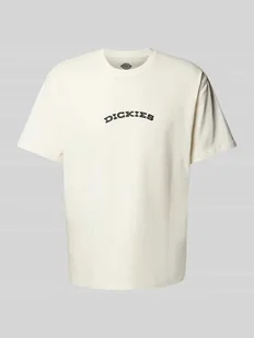T-shirt z nadrukiem z logo - Koszulki męskie - miniaturka - grafika 1