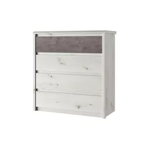 Komoda 4S Nonell Mebel Bos Sosna Polarna - Komody - miniaturka - grafika 1