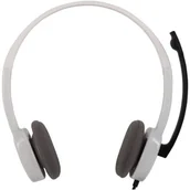 Słuchawki - Logitech H150 białe (981-000350 2278900) - miniaturka - grafika 1