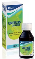 Przeziębienie i grypa - ZAKŁADY FARMACEUTYCZNE "UNIA" SPÓŁDZIELNIA PRACY Unituss Junior 60 mg/10ml syrop 120 ml 3795721 - miniaturka - grafika 1