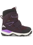 Buty dla dziewczynek - ECCO Śniegowce Snow Mountain 71026351663 Fioletowy - miniaturka - grafika 1