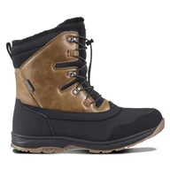Botki męskie - Śniegowce Icepeak Icepeak Almont Mr 78297 Beżowy - miniaturka - grafika 1