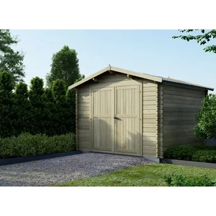 Domek ogrodowy ALTANKA 9 m2 - 3x3 m - 28 mm, drewniany, impregnowany, DOM458, 1szt. - Altany ogrodowe Domek ogrodowy ALTANKA 9 m2 - 3x3 m - 28 mm, drewniany, impregnowany, DOM458, 1szt. - Altany ogrodowe - miniaturka - grafika 1