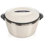 Kubki termiczne - Termos obiadowy stalowy termomisa na zupę lody duży kremowy TERMO 3,5L ORION 128523 - miniaturka - grafika 1