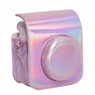 Torby fotograficzne i futerały - Pokrowiec LOVEINSTANT do Fujifilm Instax Mini 12 Różowy błysk - miniaturka - grafika 1
