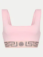 Bielizna sportowa damska - Versace Biustonosz top 1013323 Różowy - miniaturka - grafika 1