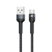 Kable komputerowe i do monitorów - REMAX Kabel USB Dudao Jany series cable for Type-c RC-124a Black 78870 - miniaturka - grafika 1