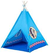 Namioty i tipi dla dzieci - ECOTOYS namiot dla dzieci Tipi Wigwam, niebieski - miniaturka - grafika 1