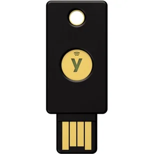 Klucz zabezpieczający Yubico YubiKey5 czarny Nfc - Pozostałe akcesoria sieciowe - miniaturka - grafika 1