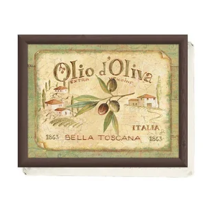 Olio d'oliva laptray 43.8x33.8cm UPOMINKARNIA - Tace i patery - miniaturka - grafika 1