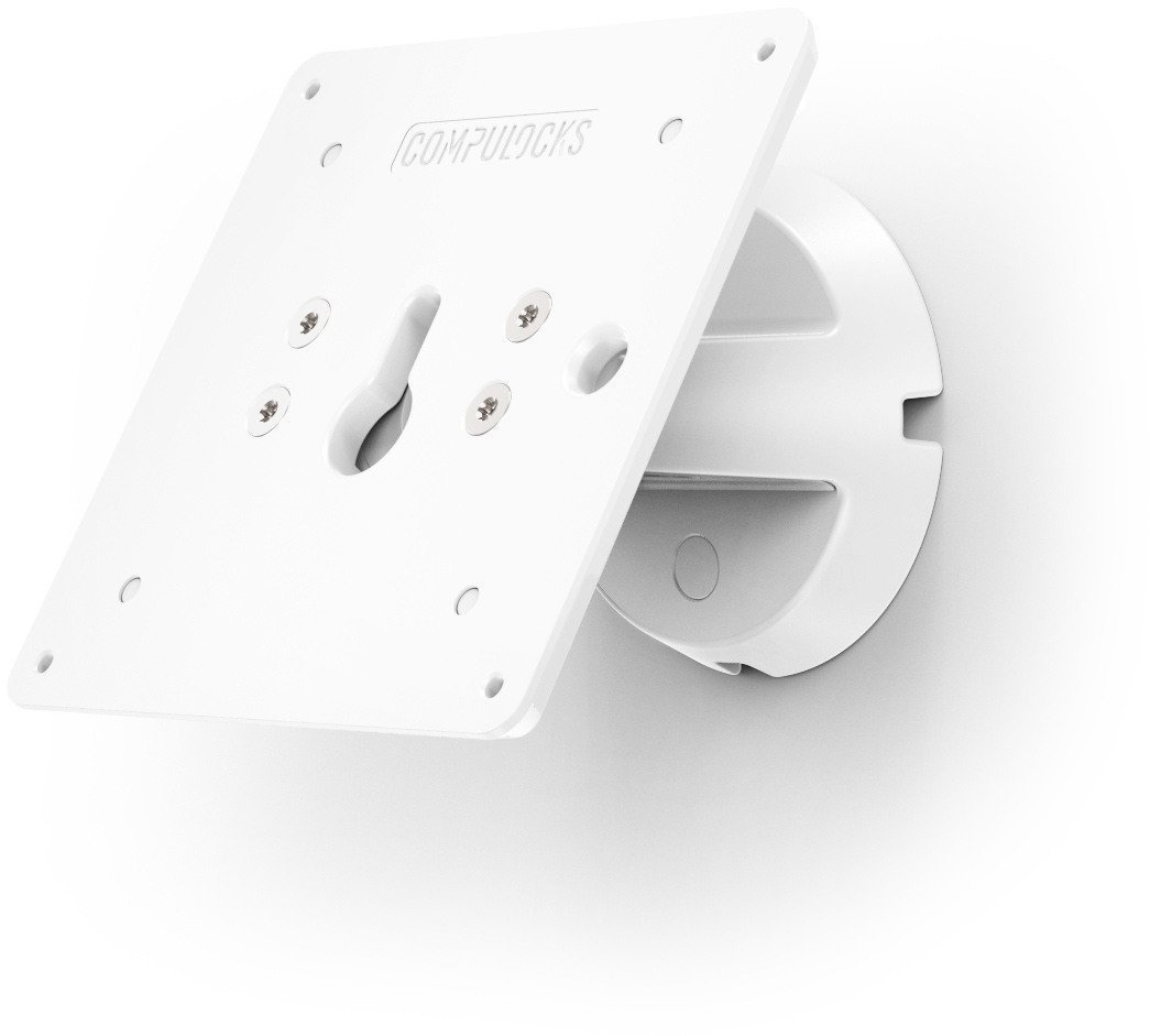 Uchwyt Compulocks Compulocks VESA Tilting Wall Mount - Befestigungskit Bogen - fur Tablett - Neigen - Aluminium - weiss - Wandmontage
