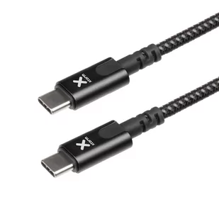 XTORM kabel USB-C USB-C PD 2m czarny XCX2081 - Kable USB - miniaturka - grafika 1