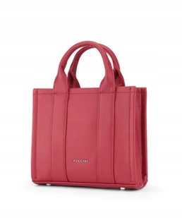 Torebka Damska Kuferek Crossbody Na Pasku PUCCINI Czerwona BK2241221M-3 - Torebki damskie - miniaturka - grafika 1