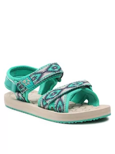 Jack Wolfskin Sandały Zulu Vc K 4052971 Zielony - Buty dla chłopców - miniaturka - grafika 1