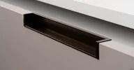 Zawiasy, okucia i inne akcesoria - Uchwyt meblowy wpuszczany Hexxa 200 Aluminiowy brązowy - miniaturka - grafika 1