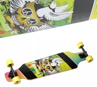 Deskorolki - Laubr-Sport Cool longboard, zielony - miniaturka - grafika 1